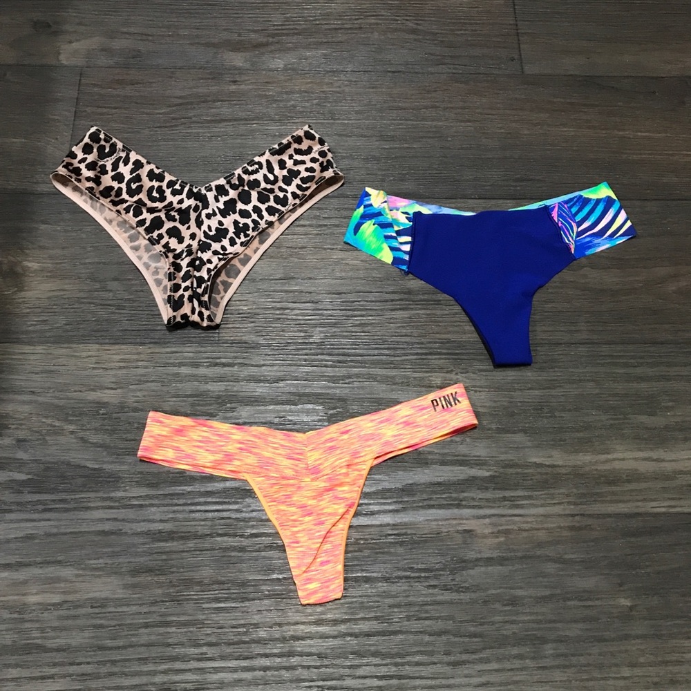 PINK Victoria Secret Panty Lot S
